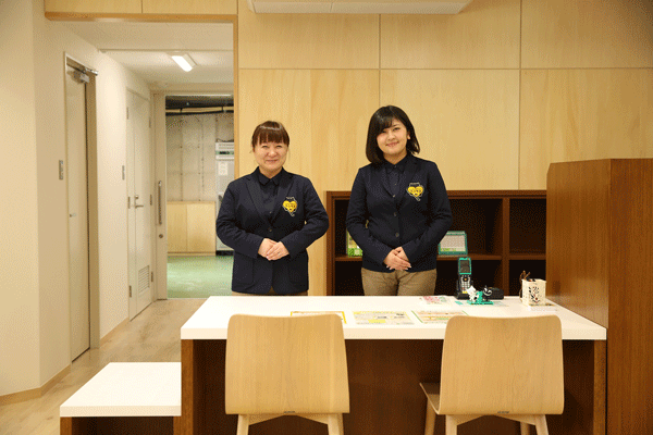 ネコサポステーション貝取内のスタッフ