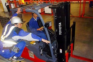 アサヒロジ、全国でフォークなど安全社内研修2