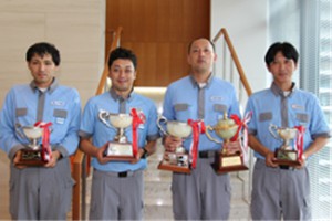 日通、フォーク大会で日通津運輸・渡辺選手が優勝