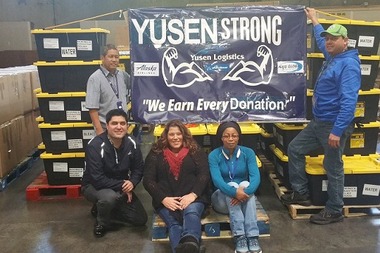 郵船ロジ、ハリケーン「マシュー」被災地への救援物資輸送支援