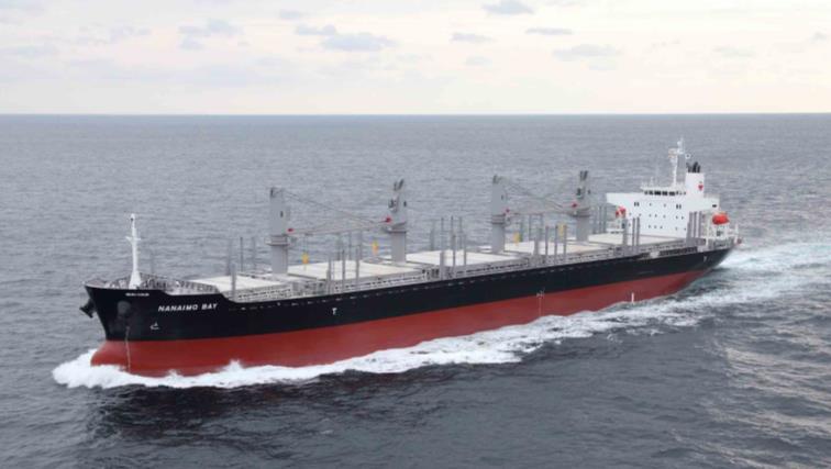 名村造船、浅喫水の3.4万トン型バルク船が竣工・引渡し