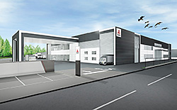 三菱ふそう、成田市にスマート機器導入の新拠点開設