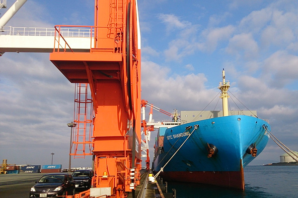 SITCジャパン、堺泉北港へ新航路の初寄港