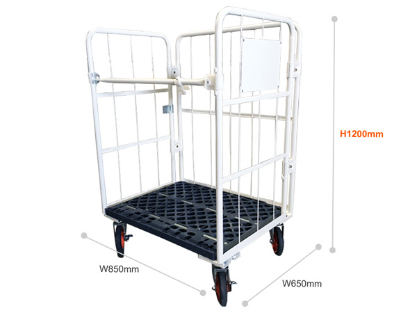 フジテックス、女性作業員向け軽量カゴ台車を発売3