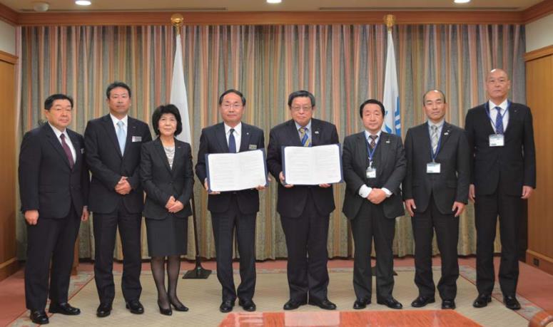 サカイ引越センター、堺市と災害時物資輸送協定締結