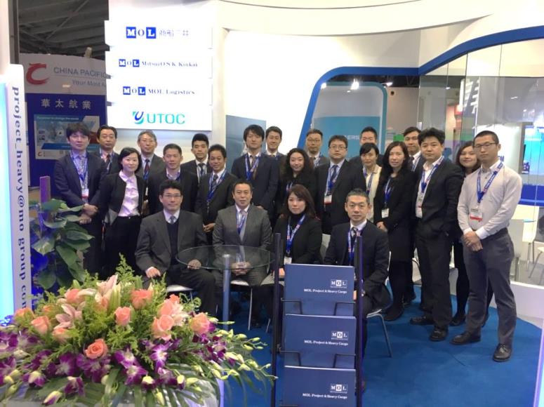 商船三井、上海でプラント・重量物輸送統一ブランドPR