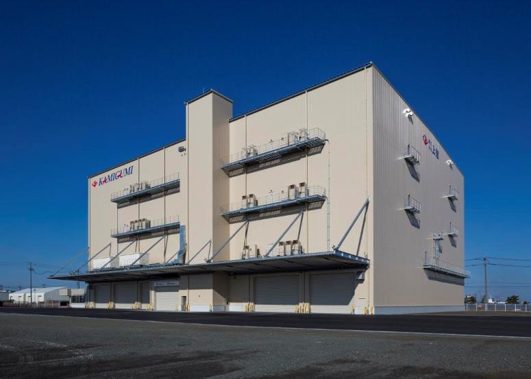 上組、八戸市に定温･くん蒸機能備えた新物流拠点