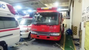 川崎汽船、エルサルバドル向け寄贈消防車無償輸送