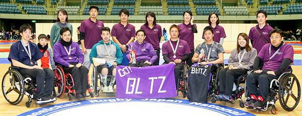 商船三井、車椅子ラグビーチーム｢BLITZ｣とサポーター契約