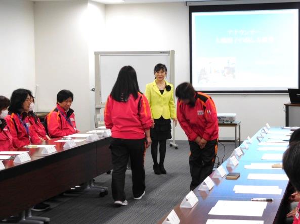 NRC、アナウンサー・大橋照子氏招き話し方講座